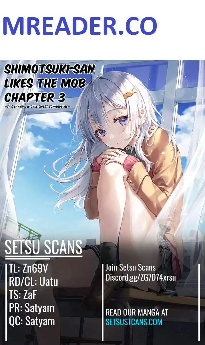 Shimotsuki-san Likes the Mob ~This Shy Girl is Only Sweet Towards Me~ Chapter 3 1